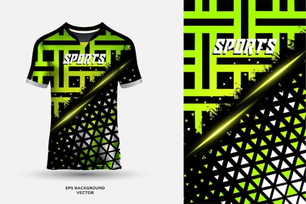 Futuristic and modern design jersey suitable for racing soccer gaming e sports and cycling