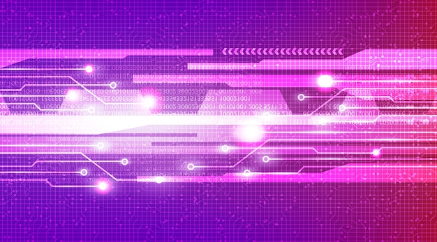 Futuristic Speed Light on Circuit Microchip Technology Background,Hi-tech Digital and Internet