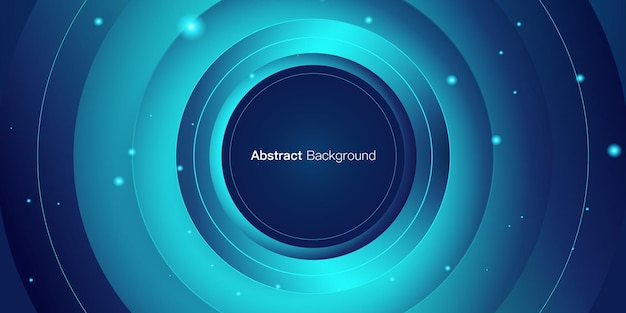 Futuristic technology background Blue line wave light screen abstract vector illustration