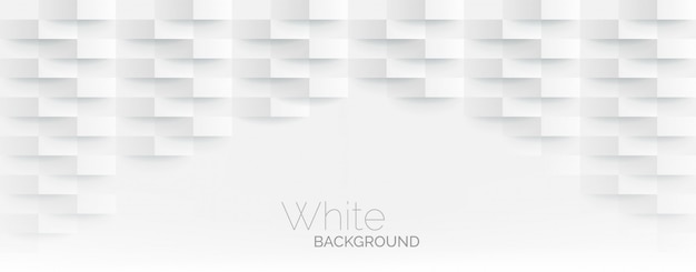  Futuristic white paper corners mosaic white background. Realistic geometric mesh rectangle texture. Abstract white  wallpaper with hexagon grid