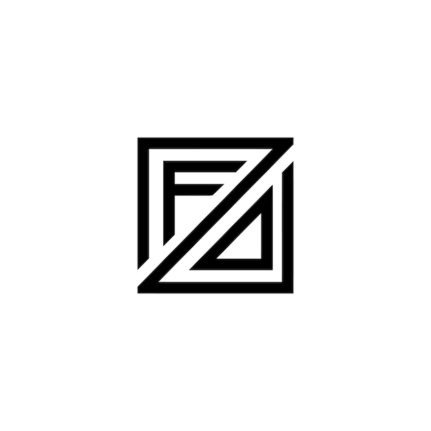 Vector fzd logo design