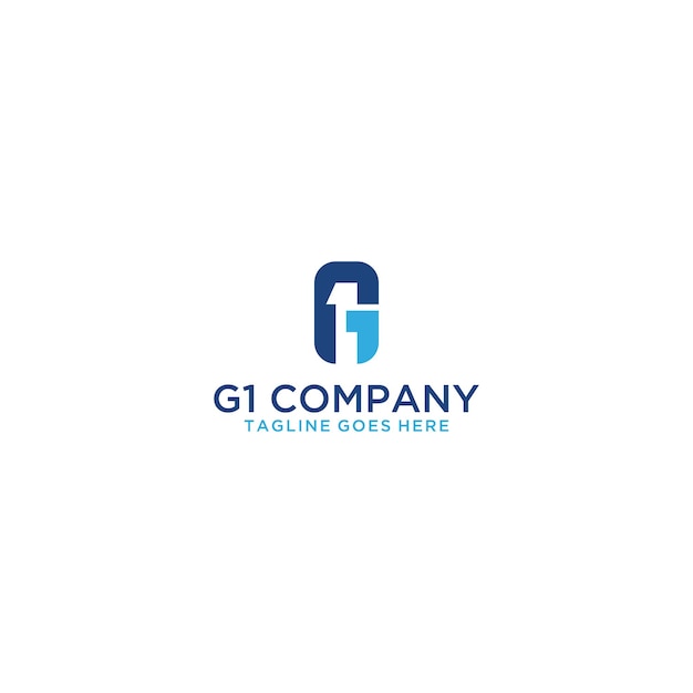 G1 Initial Logo Sign Design