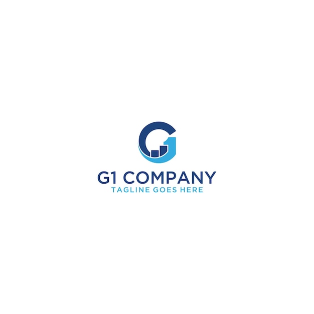 G1 Initial Logo Sign Design