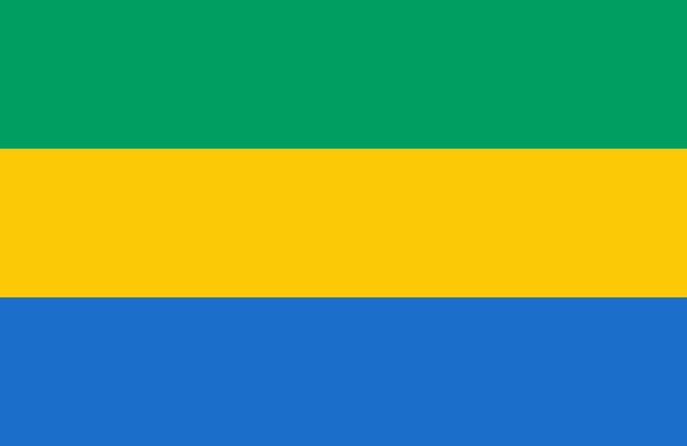 Vector gabon flag vector flag of gabon sign isolated national flag of gabon flat symbol icon for printing of any size eps 10