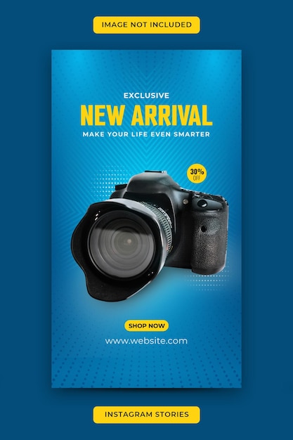 Gadget instagram stories product sale and promotional banner Suitable for social media stories