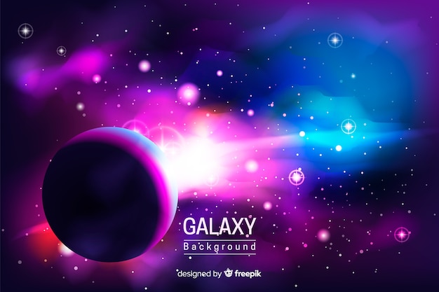 Vector galaxy background