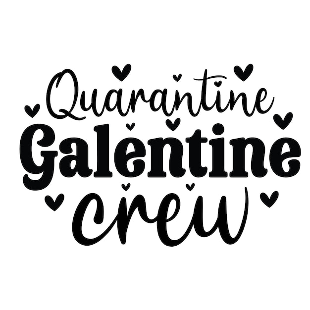 Vector galentines day svg design