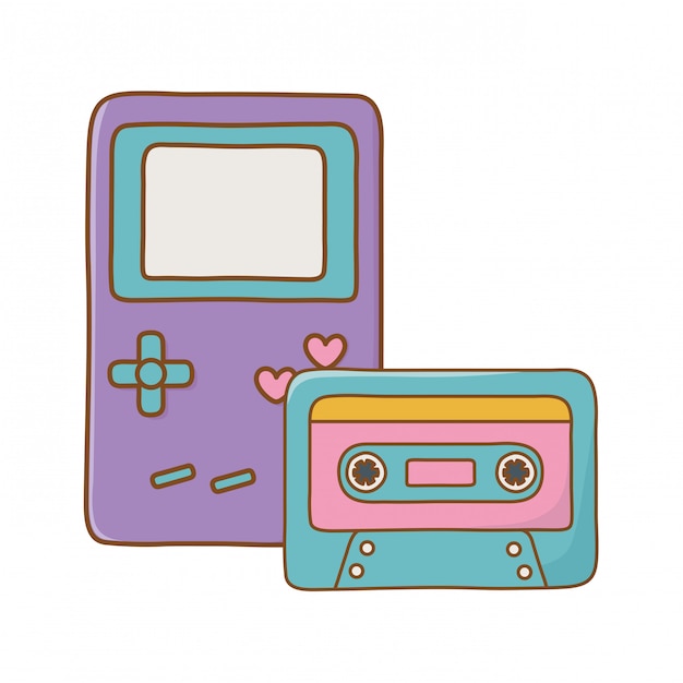 Game boy and cassette