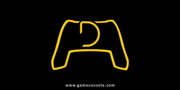 Game Console Logo Design with Letter D