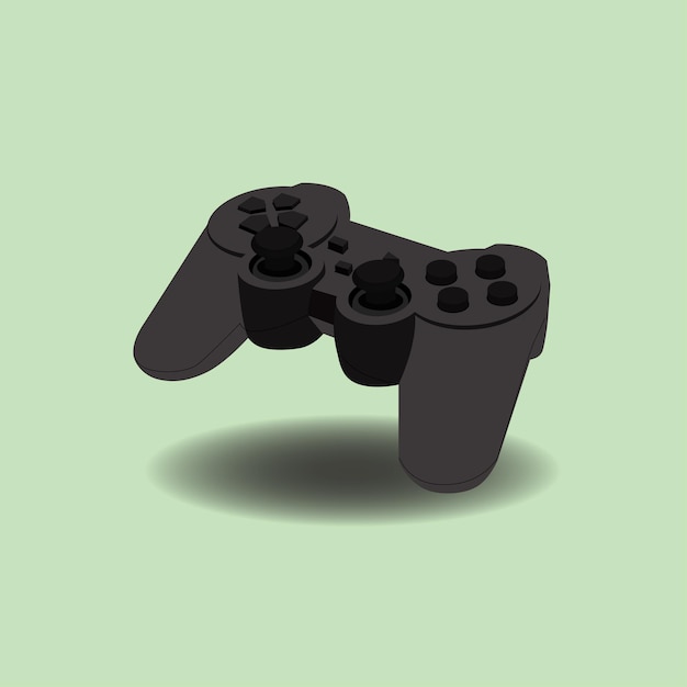 Game Controller Logo Icon Flat color eps