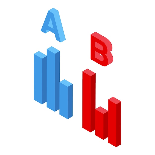 Game test icon isometric vector Online crash Website code