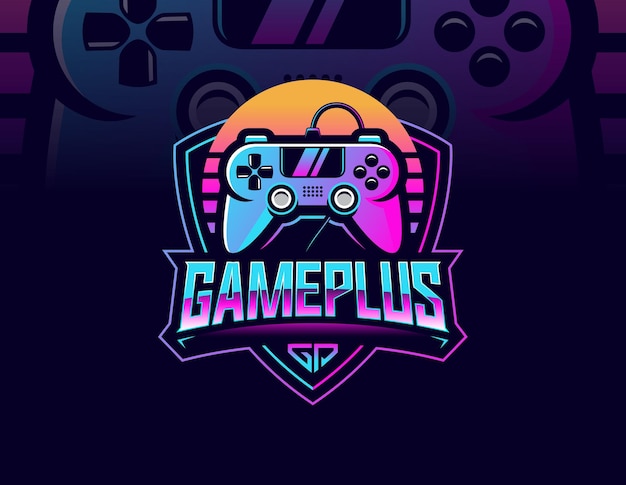 GamePlus Gaming Console Esport Logo Designs