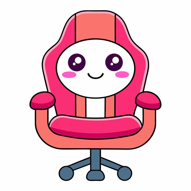 Gaming Chair Vector Graphic Design