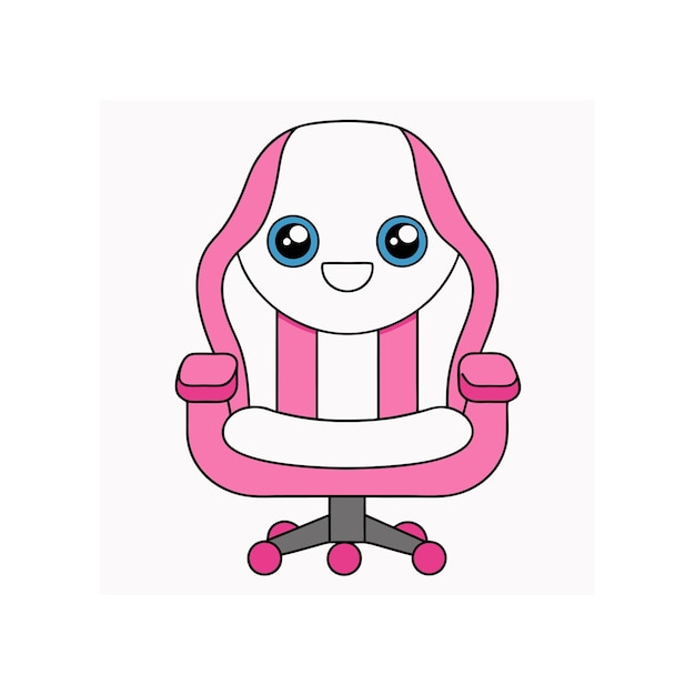 Gaming Chair Vector Graphic Design