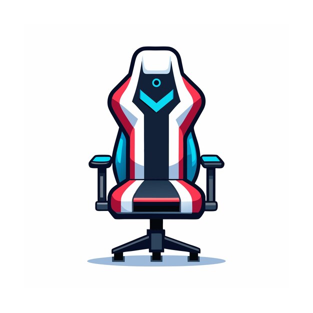 Vector gaming equipment vector illustration