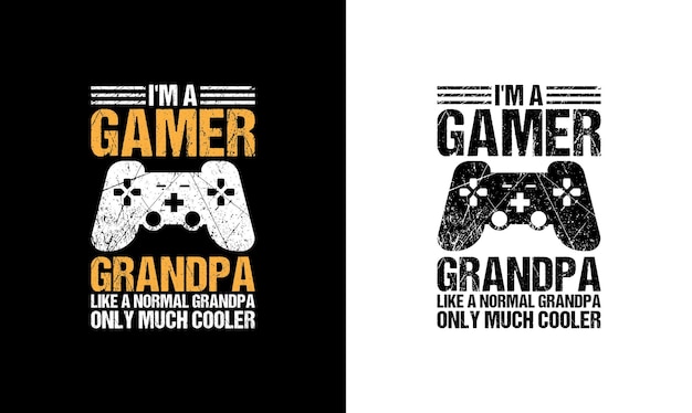 Gaming Quote T shirt design, typography