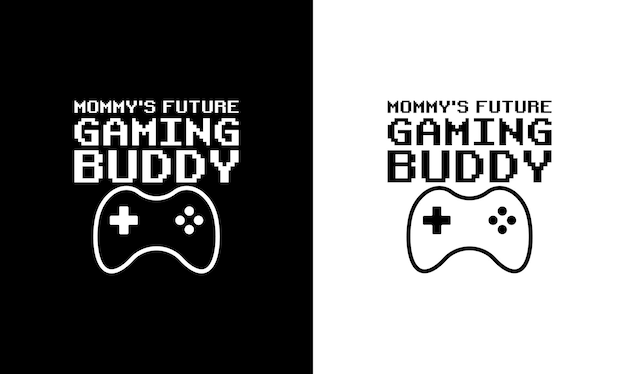 Gaming Quote T shirt design, typography