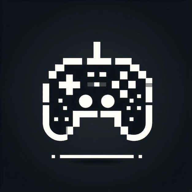 gaming stick icon isolated vector