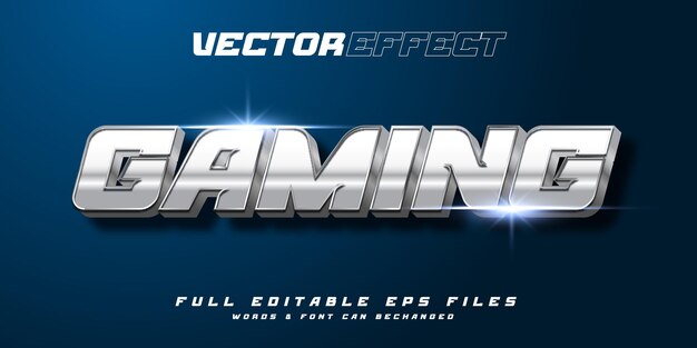 Gaming text effect full editable