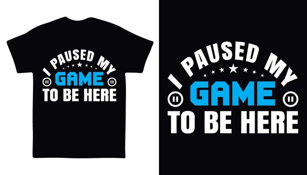 Gaming tshirt design