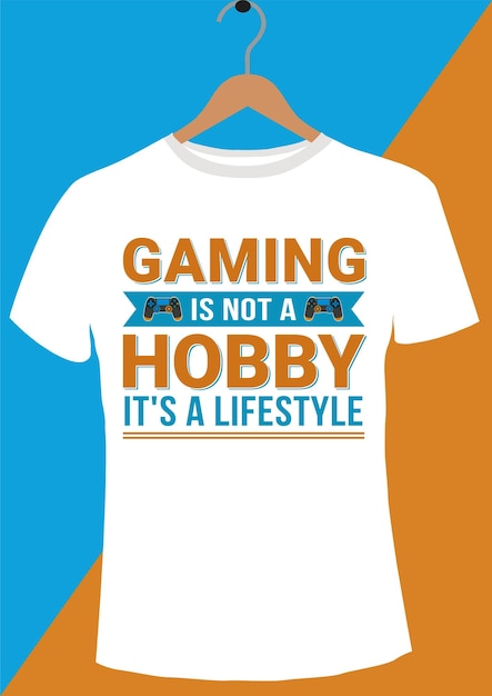 Gaming Tshirt and vintage tshirt Design