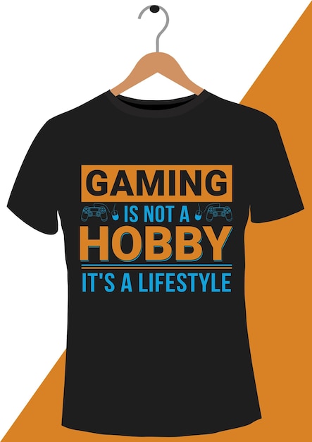 Gaming Tshirt and vintage tshirt Design