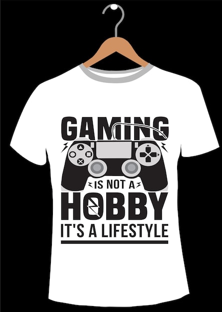 Gaming Tshirt and vintage tshirt Design