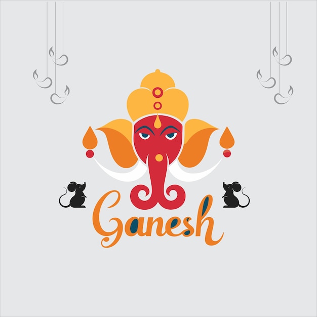 Ganesh Chaturthi festival of India with message meaning My Lord Ganesha