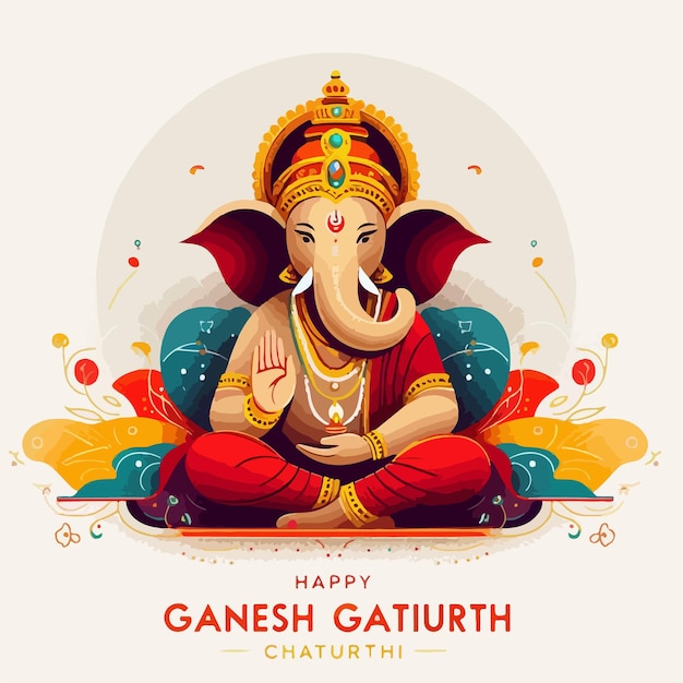 Ganesh Chaturthi Indian festival background