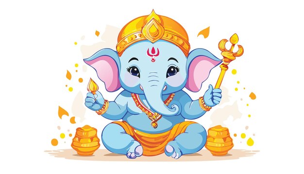 Vector ganesha