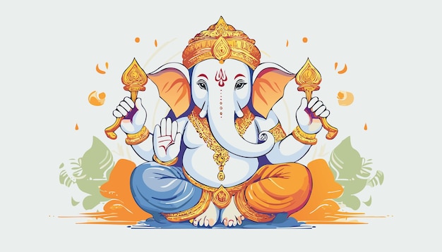 Vector ganesha