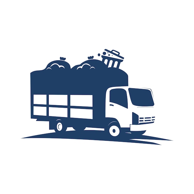 garbage truck vector