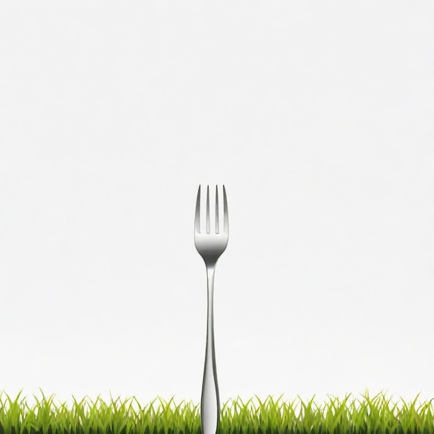 Vector garden fork cartoon vector set white background isolated