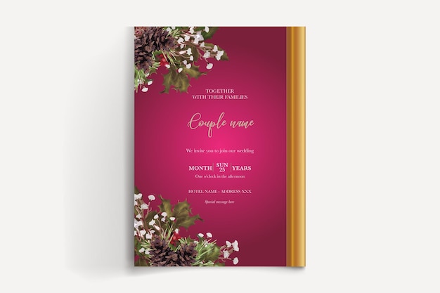 GARDEN INVITATION TAMPLATE