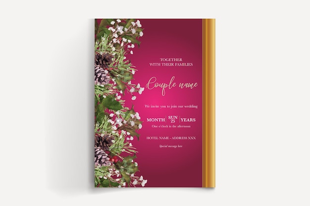 GARDEN INVITATION TAMPLATE