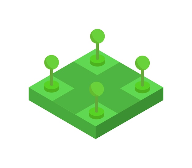 Garden isometric