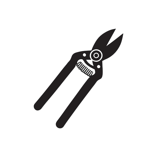 A Garden Loppers silhouette Gardening tool Icon vector illustration Garden clipart