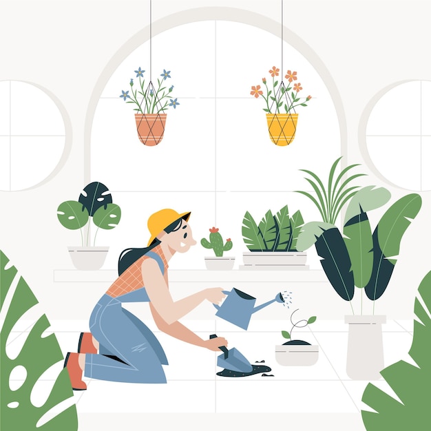 Vector gardening at home