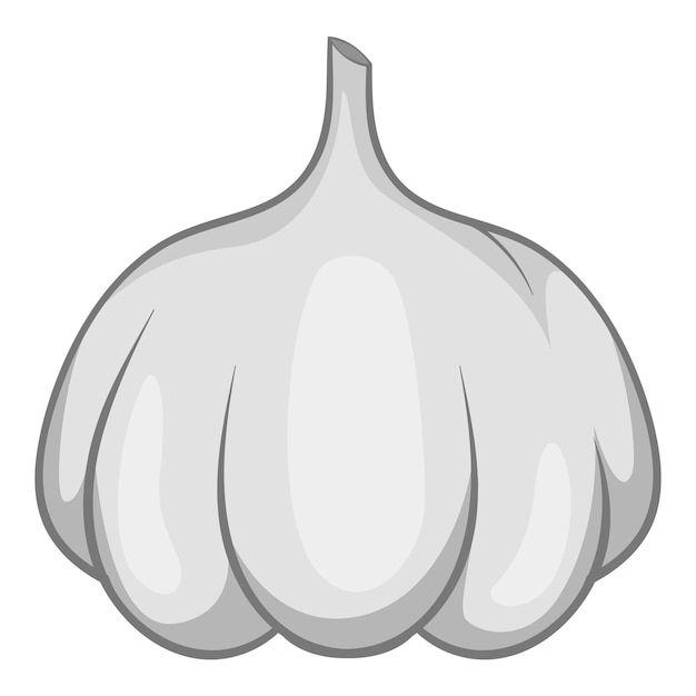 Garlic bulb icon Cartoon illustration of garlic vector icon for web design