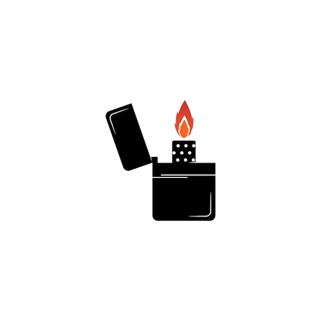 Gas Lighter vector icon illustration design