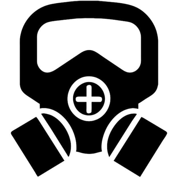 gas mask pictogram