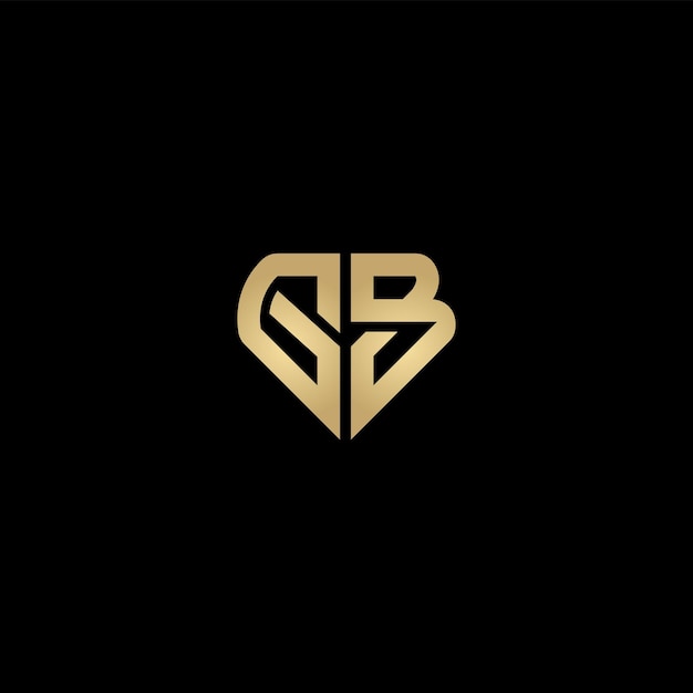 GB Initial logo design
