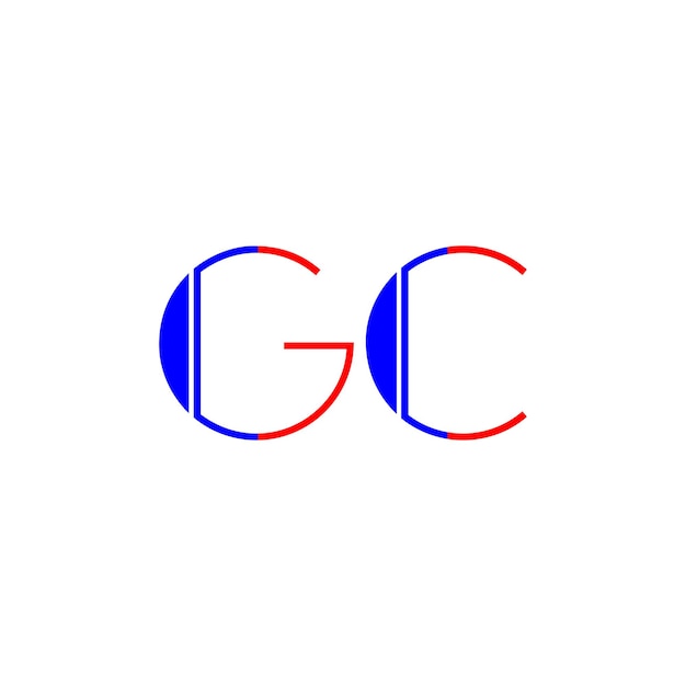 gc logo design illustrator