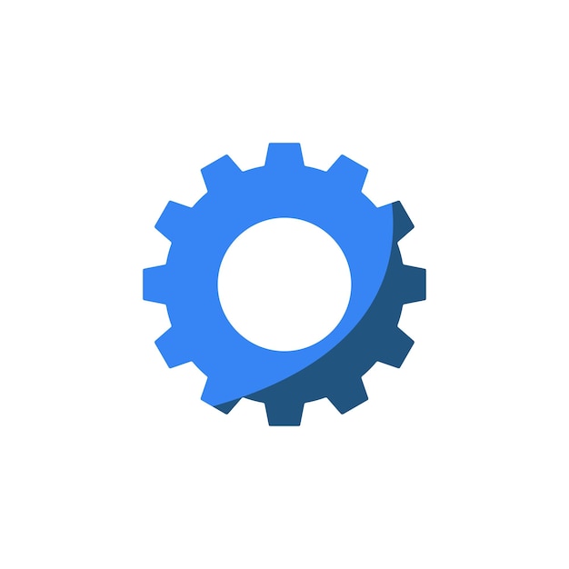 Vector gear icon design vector template