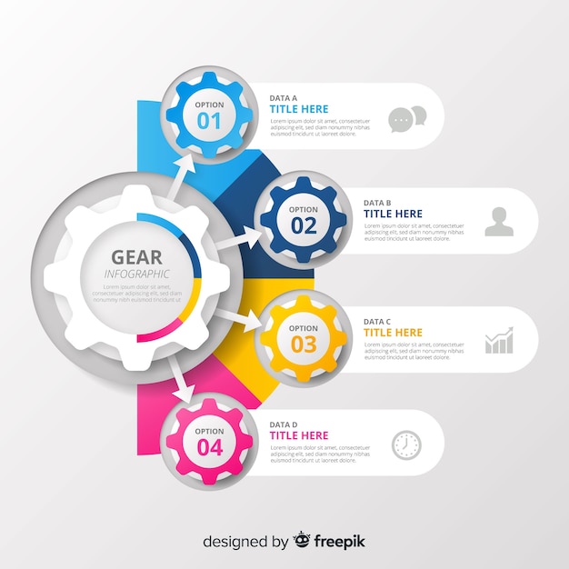 Gear infographic