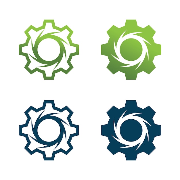 Gear Logo Template vector icon