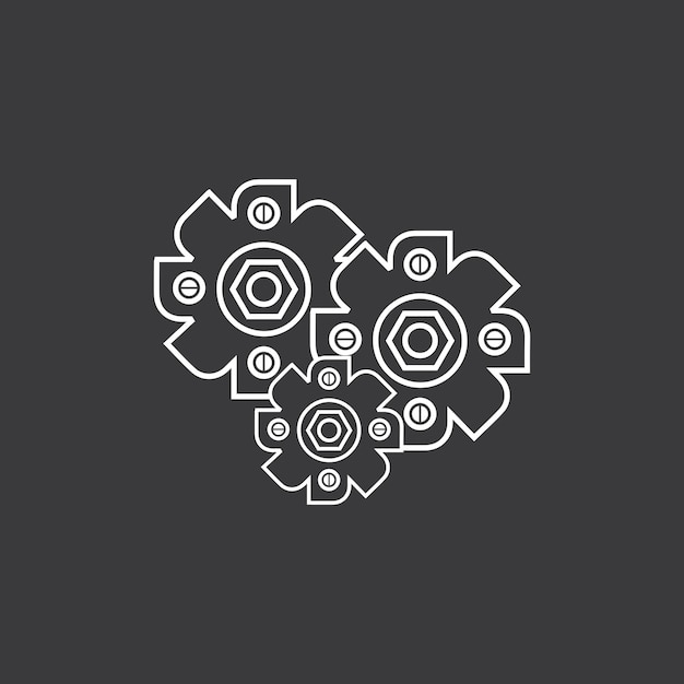 Gear Logo Template vector icon