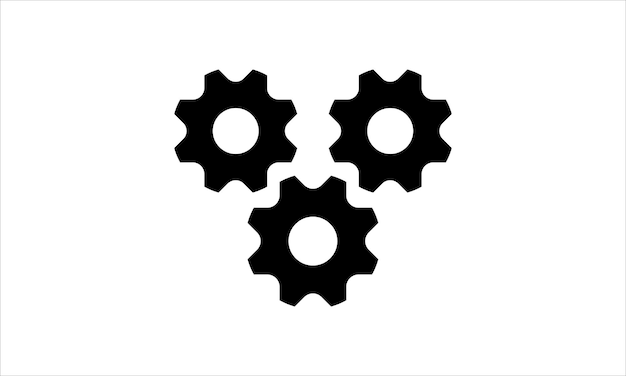 gears icons vector logo design , cogwheels