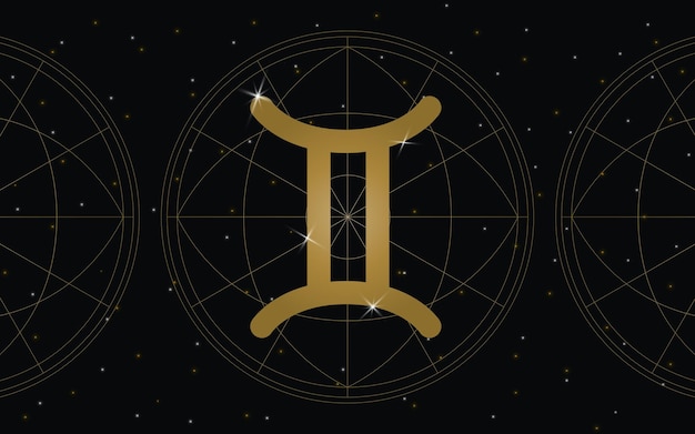 Gemini Horoscope Symbol Astrology Icon Gemini is the third astrological sign in the zodiac Under