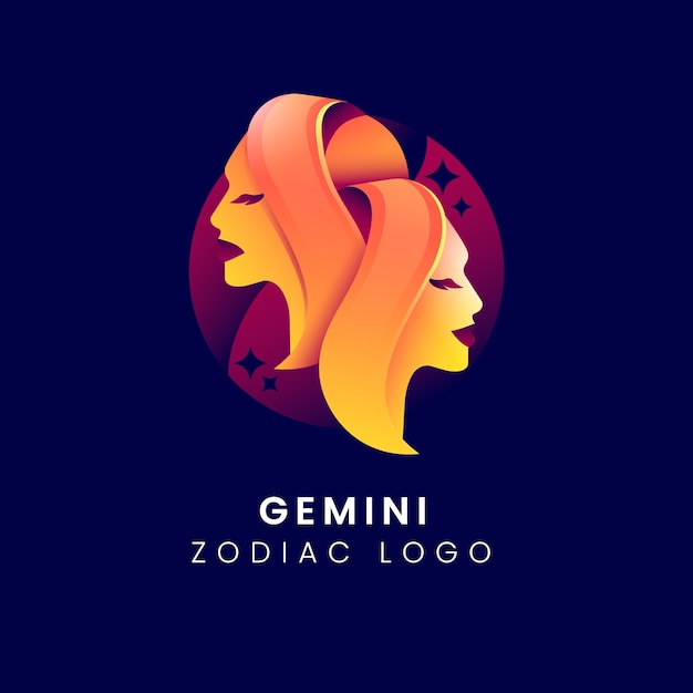 Gemini logo template